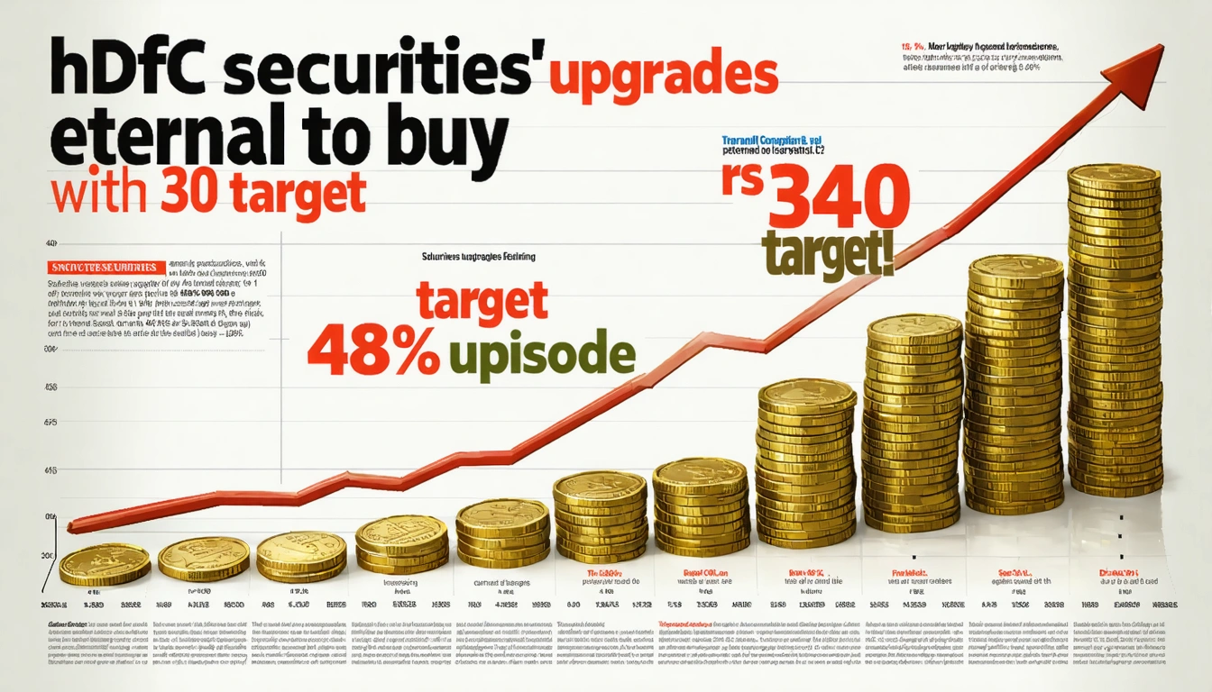 HDFC Securities Upgrades Eternal to Buy with Rs 340 Target